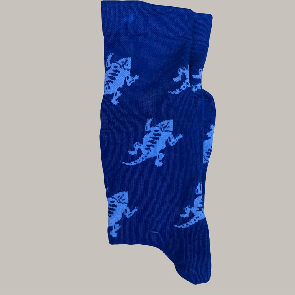 lizard print socks
